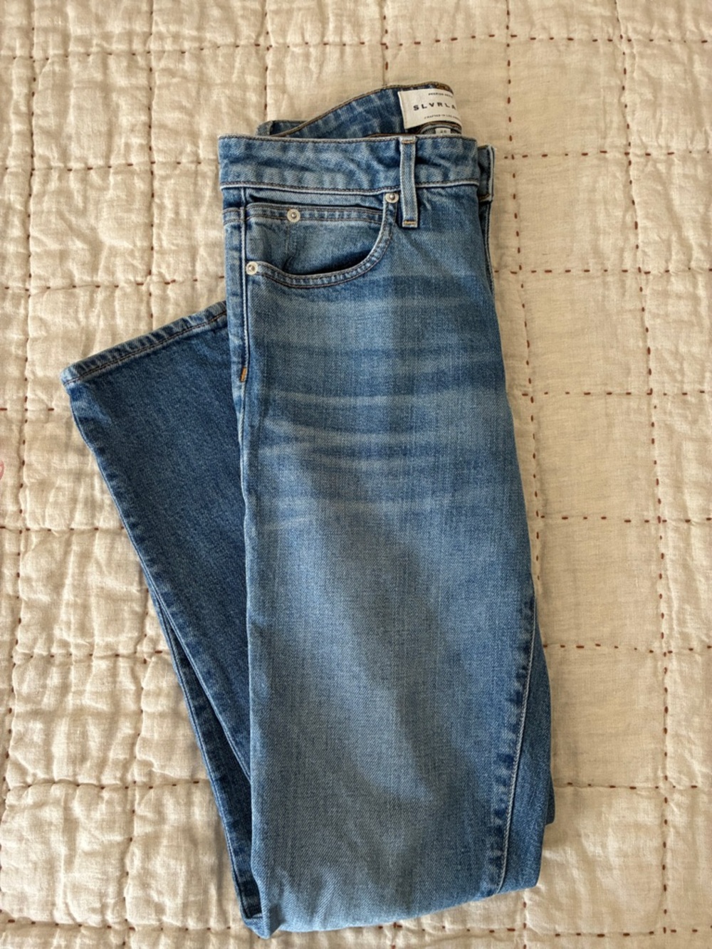 Silverlake Denim Light Blue Slim Fit Jeans